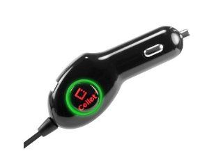 Cellet Extra USB Charging Port Plug in Car Charger with Green LED for  Apple iPhone 3 3GS 4 4S, iPod Touch, and Nano (Made for iPhone, Licensed By Apple) Cell Phones & Accessories