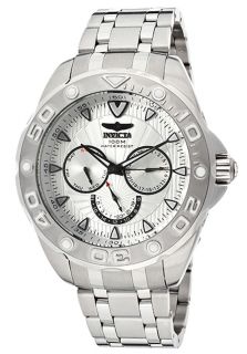 Invicta 12253  Watches,Mens Pro Diver/Elegant Ocean Silver Dial Stainless Steel, Casual Invicta Quartz Watches