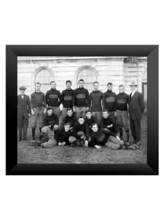 Vintage Football Team Photo (Framed) by Lulu Press
