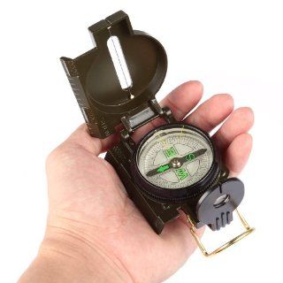 Lagute EK 1 Pocket Waterproof Military Multifunction Metal Compass (Camouflage)  Camping Compasses  Sports & Outdoors
