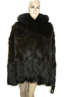 Fox Fur Coat With Hood
