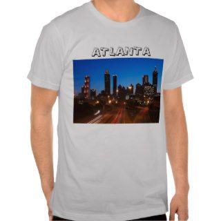 night scene of atlanta downtown overlook, ATLANTA T Shirt