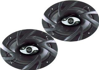 Dual BDS692 6 X 9 2 Way, 120 W, Black Cone, Blister  Vehicle Speakers 