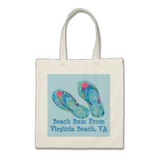 Beach Bum Virginia Beach VA Tote Bag