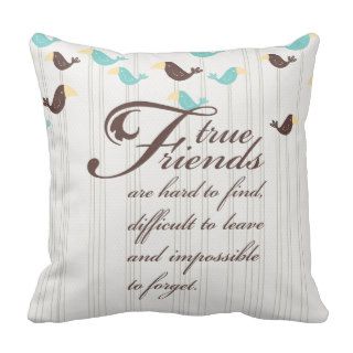 Birds and Friends Pillow