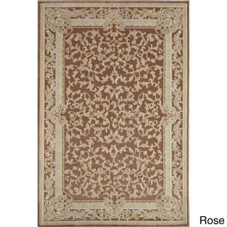 Rugs America Corp Verona Vines Floral Area Rug (710 X 1010) Green Size 710 x 1010