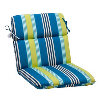 Waverly Sun n Shade Oncore Lagoon Rounded Chair Cushion Waverly Outdoor Cushions & Pillows