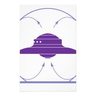 UFO field Stationery