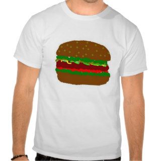 hamburger tee shirt