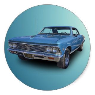 1966 CHEVROLET CHEVELLE SS STICKERS