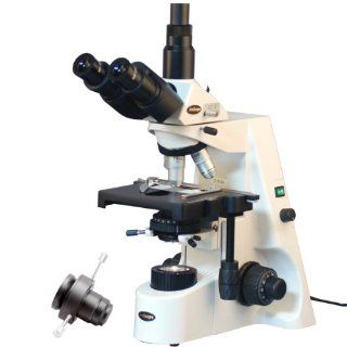 AmScope T690C DK PL 40X 2500X Professional Infinity Plan Kohler Trinocular Darkfield Microscope Science Lab Microscope Accessories Electronics