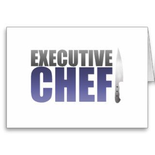 Blue Executive Chef Card