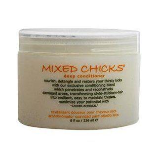 Mixed Chicks by Mixed Chicks   UNISEX   DEEP CONDITIONER 8OZ  Standard Hair Conditioners  Beauty