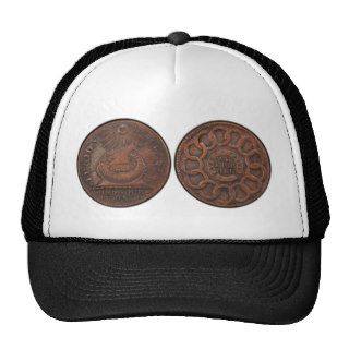 Fugio Cent Mind Your Business Front and Back Hat