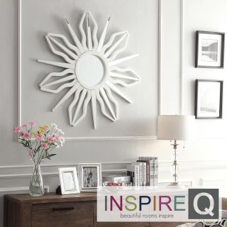 Inspire Q Octavia Antiquity Sunburst Accent Wall Mirror