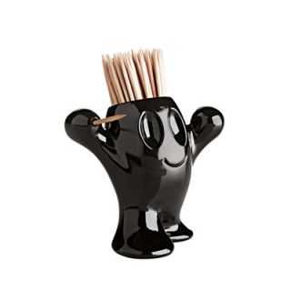 Koziol PicNix Toothpick Holder 30145 Color Solid Black