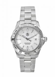Tag Heuer WAP1111.BA0831  Watches,Mens Aquaracer Silver Dial Stainless Steel Bracelet, Casual Tag Heuer Quartz Watches