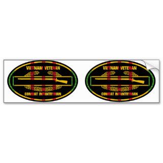 VSR Combat Infantryman Badge 2 for 1 Euro Stickers Bumper Stickers