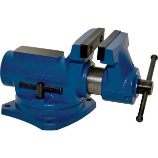 Yost Compact Bench Vise — 4in. Jaw Width, 360° Swivel Base, Model# RIA-4  Bench Vises