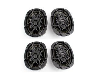 NEW 2 Pairs KICKER DS693 6x9" 560W 3 Way Car Audio Coaxial Speakers 11DS693  Vehicle Speakers 