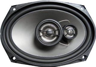 Earthquake Sound T693X TNT 3 Way Coaxial Speakers   Set of 2 (Black)  Vehicle Speakers 