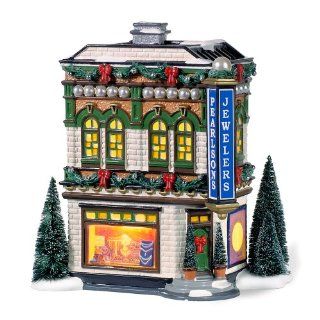 Department 56 Snow Village Pearlson's Jewelry   Holiday Figurines