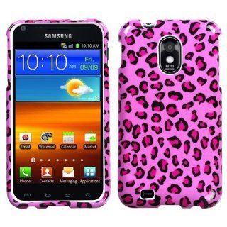 Design Graphic Plastic Case Protector Cover (Pink Leopard) for Samsung Epic Touch 4G SPH D710 Sprint Galaxy S2 US Cellular SCH R760 Cell Phones & Accessories