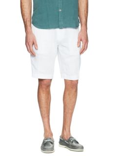 Solid Linen Shorts by Aqua by Toscano