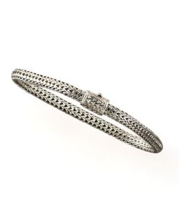 Silver Woven Chain Bracelet   John Hardy