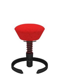 VIA Seating Special Edition Swopper Stool, Red   Home Office Desk Chairs