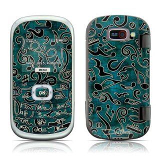 Music Notes Design Protective Skin Decal Sticker for LG Octane VN530 Cell Phone Cell Phones & Accessories