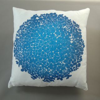 Dermond Peterson Hydrangea Pillow HYDXX35000 Color Indigo