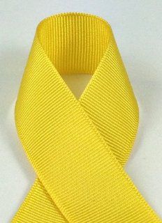 Schiff Ribbons 705 1.5 3/8 Inch Grosgrain Rayon and Cotton Ribbon, 50 Yard, Maize