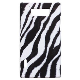 Bfun Black Zebra Hard Cover Case Skin For For LG OPTIMUS L7 P705/P705G/700 Cell Phones & Accessories