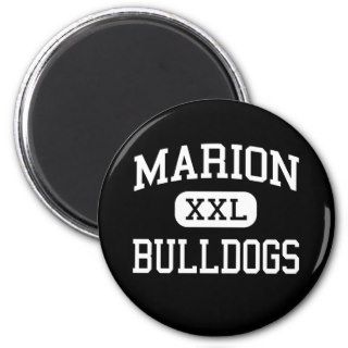 Marion   Bulldogs   High School   Marion Texas Fridge Magnets