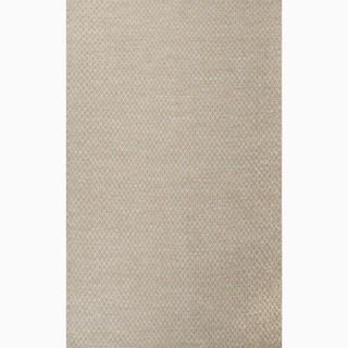 Hand made Gray Wool Eco friendly Rug (5x8)