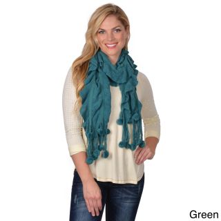 Journee Collection Womens Ruffled Fashion Scarf