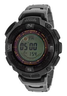Casio PAW1500T 7VCR  Watches,Mens Pathfinder Gray Digital Stainless Steel, Casual Casio Quartz Watches
