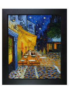 Vincent Van Gogh Cafe Terrace at Night by  Art