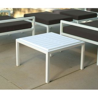 Modern Outdoor Talt Side Table ta tbc lo Frame Stainless Steel, Finish Braz