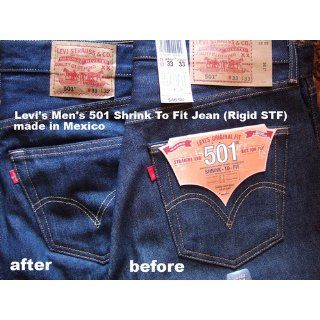Levi's Men's 501 Shrink To Fit Jean at  Mens Clothing store