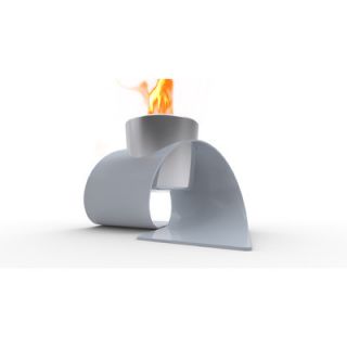 Decorpro Omega Cup Top Fireplace D10201 / D10201A Finish Chrome