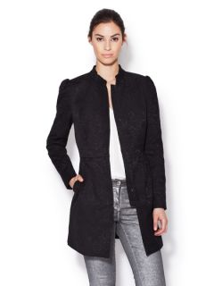 Raven Jacquard Coat by Tart