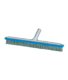 Pentair R111646 718 Back Aluminum Algae Brush with Stainless Steel Bristle, 18 Inch  Swimming Pool Brushes  Patio, Lawn & Garden