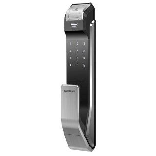 Samsung Digital Door Lock SHS P718 Fingerprint Push Pull Two Way Latch Mortise  Camera & Photo