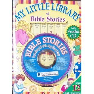 My Little Library of Bible Stories with Audio CD Carson Dellosa Publishing 9781588457615 Books