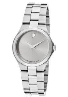 Movado 606559  Watches,Womens Silver Dial Stainless Steel, Luxury Movado Quartz Watches