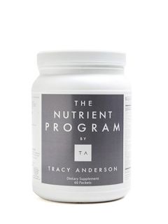The Nutrient Program Promotes Wellness & Detoxification by Tracy Anderson