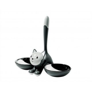 Alessi Tigrito Cat Bowl by Miriam Mirri AMMI09 Color Grey