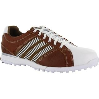 Adidas Adidas Mens Adicross Tour Spikeless Brown/ White Golf Shoes Brown Size 8.5